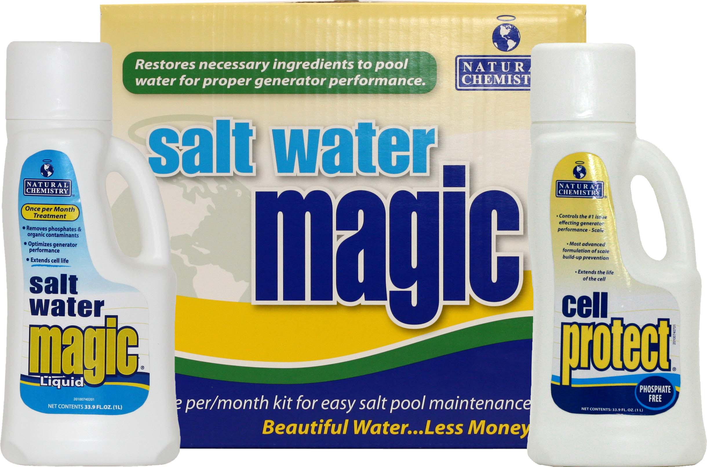07404 Salt Water Magic Monthly 4/Case - SPECIALTY CHEMICALS